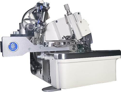 Embedded overlock sewing machine digital puller
